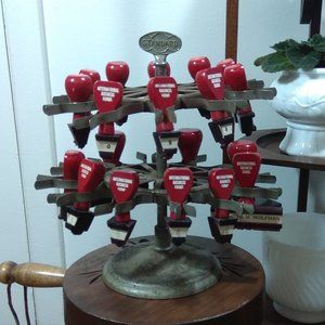 "Standard" rubber stamp holder with number stamps